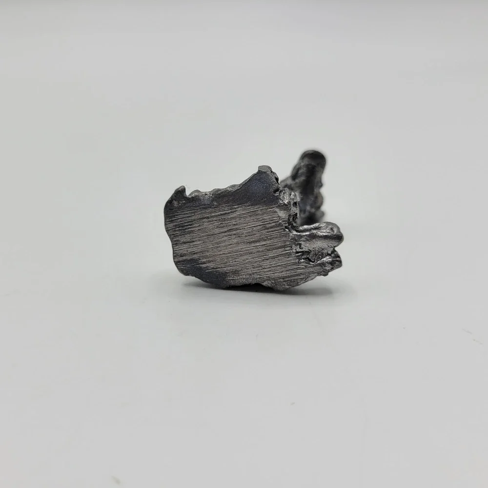 Miniature Pewter Mini Sitting Giraffe Figurine Zoo Wild Animal Home Shelf Decor